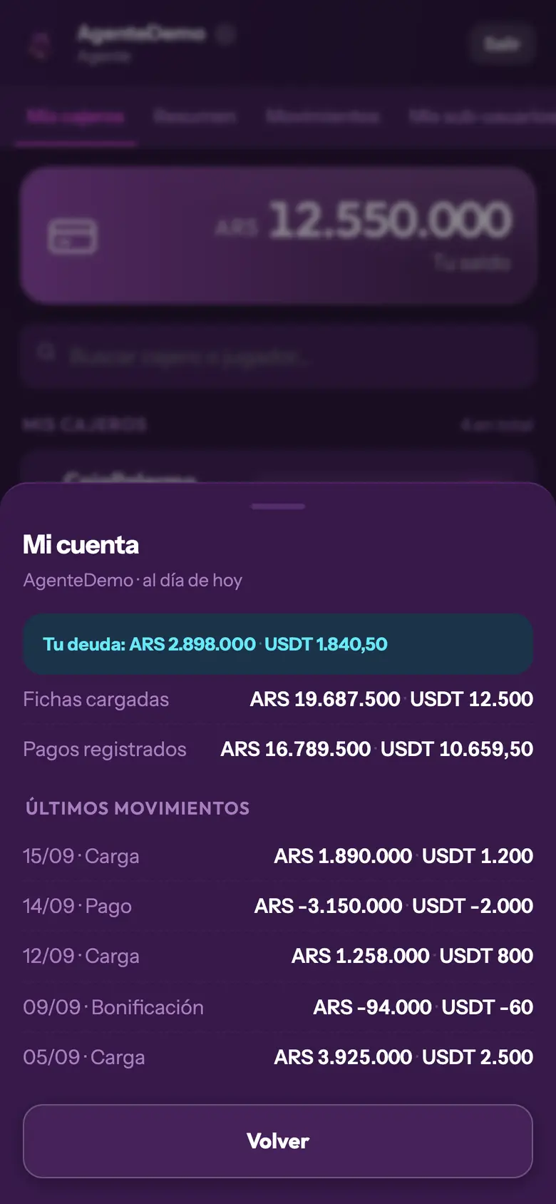 Mi cuenta